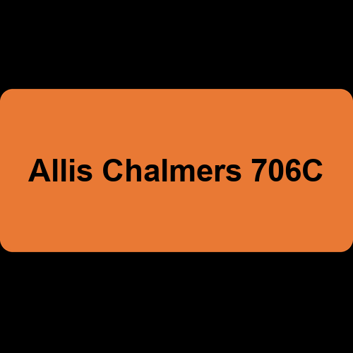 Allis Chalmers 706C